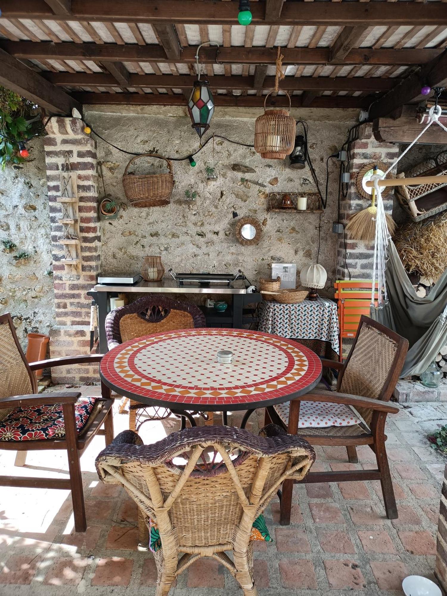 L'Atelier-Chambrette Dans Le Jardin Avec Salle De Bains, Sans Cuisine Trôo Szoba fotó